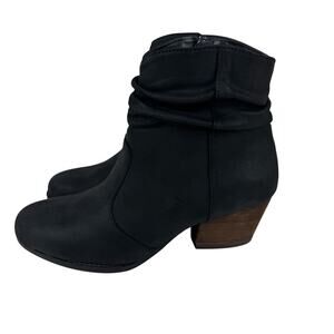 BELLA VITA HELENA SLOUCHY BLOCK HEEL ANKLE BOOTIES‎ IN BLACK NWOB SIZE 8.5M